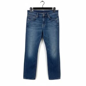 7 For All Mankind Men's Austyn  Relaxed Straight Blue Jeans